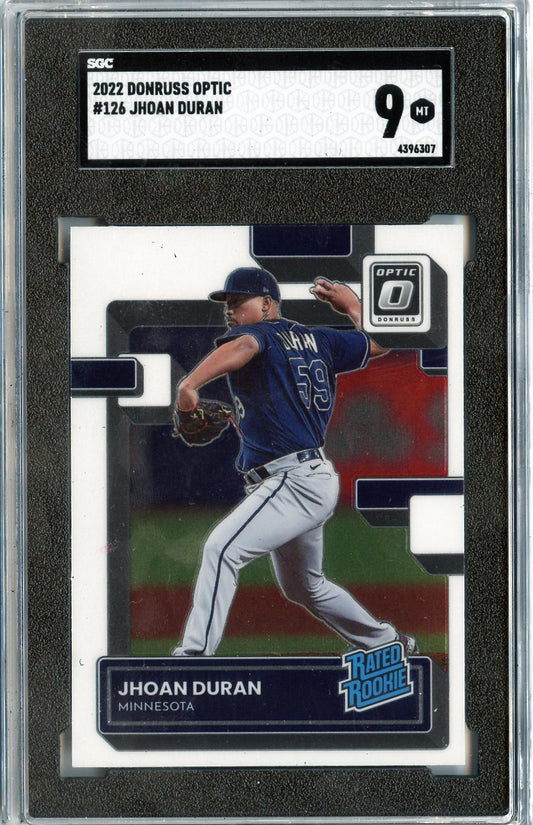 2022 Donruss Optic #126 Jhoan Duran SGC 9