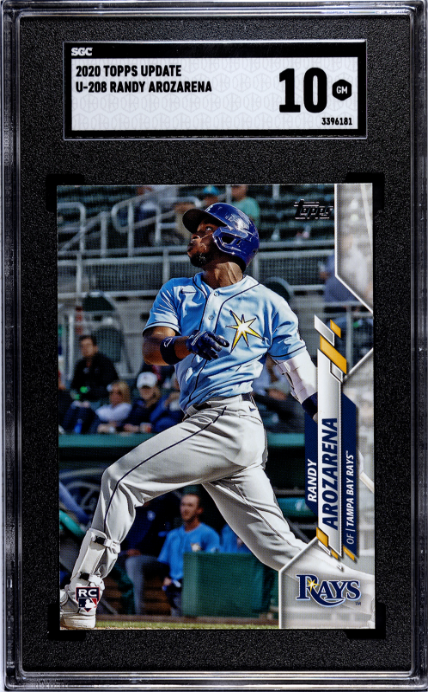2020 Topps Update #U-208 Randy Arozarena RC SGC 10