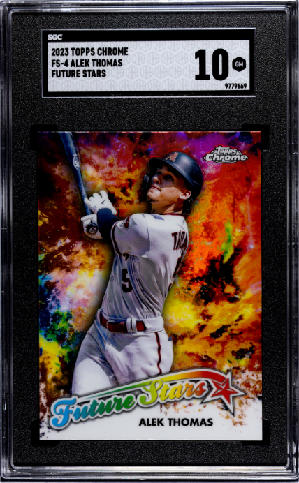2023 Topps Chrome #FS-4 Alek Thomas Future Stars SGC 10