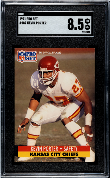 1991 Pro Set #187 Kevin Porter SGC 8.5