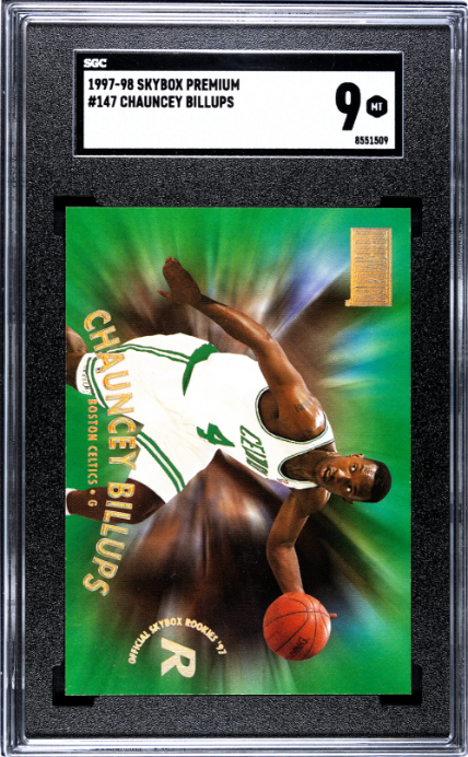 1997-98 Skybox Premium #147 Chauncey Billups SGC 9