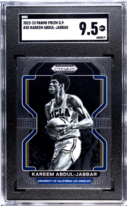 2022-23 Panini Prizm Draft Picks #30 Kareem Abdul-Jabbar SGC 9.5