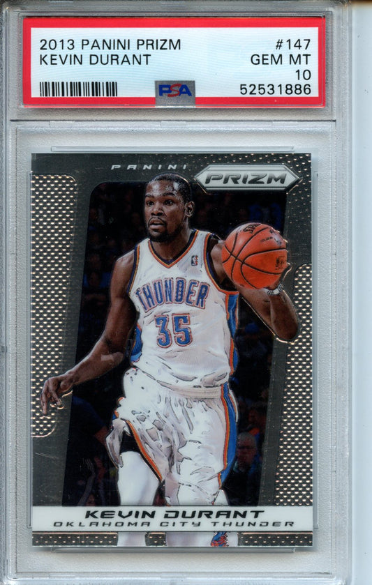 2013 Panini Prizm #147 Kevin Durant PSA 10