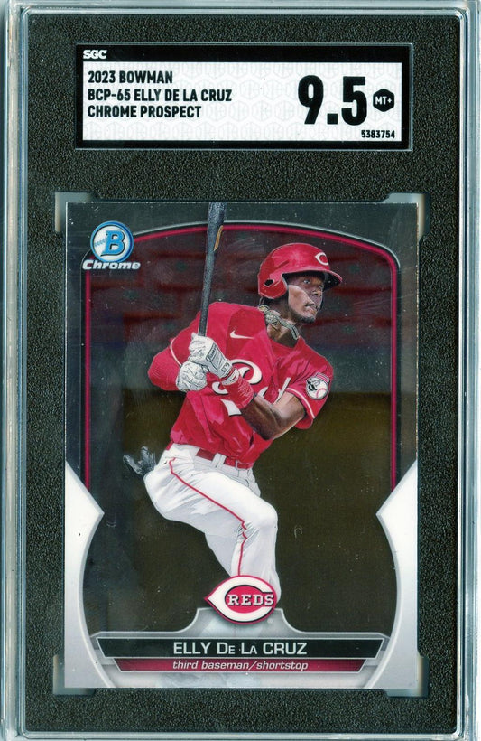2023 Bowman #BCP-65 Elly De La Cruz Chrome Prospects SGC 9.5