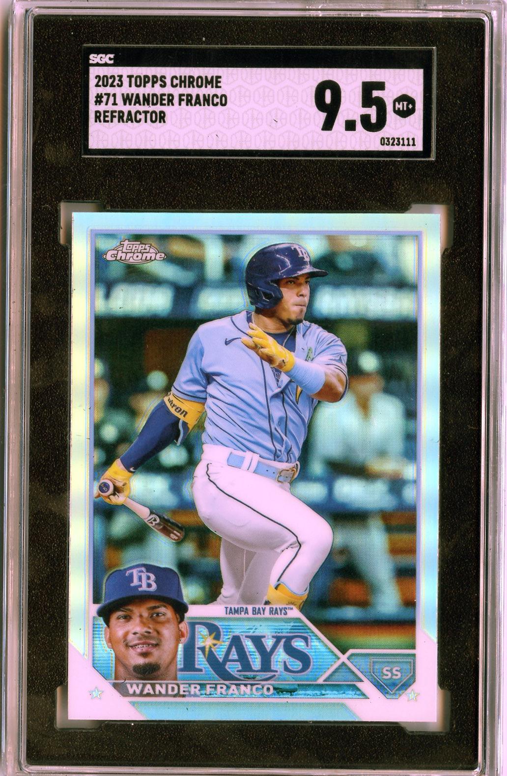 2023 Topps Chrome #71 Wander Franco Refractors SGC 9.5
