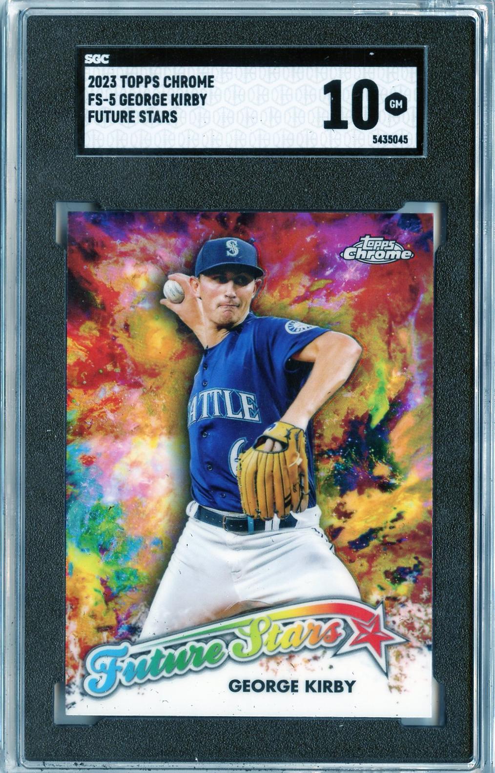 2023 Topps Chrome #FS-5 George Kirby Future Stars SGC 10