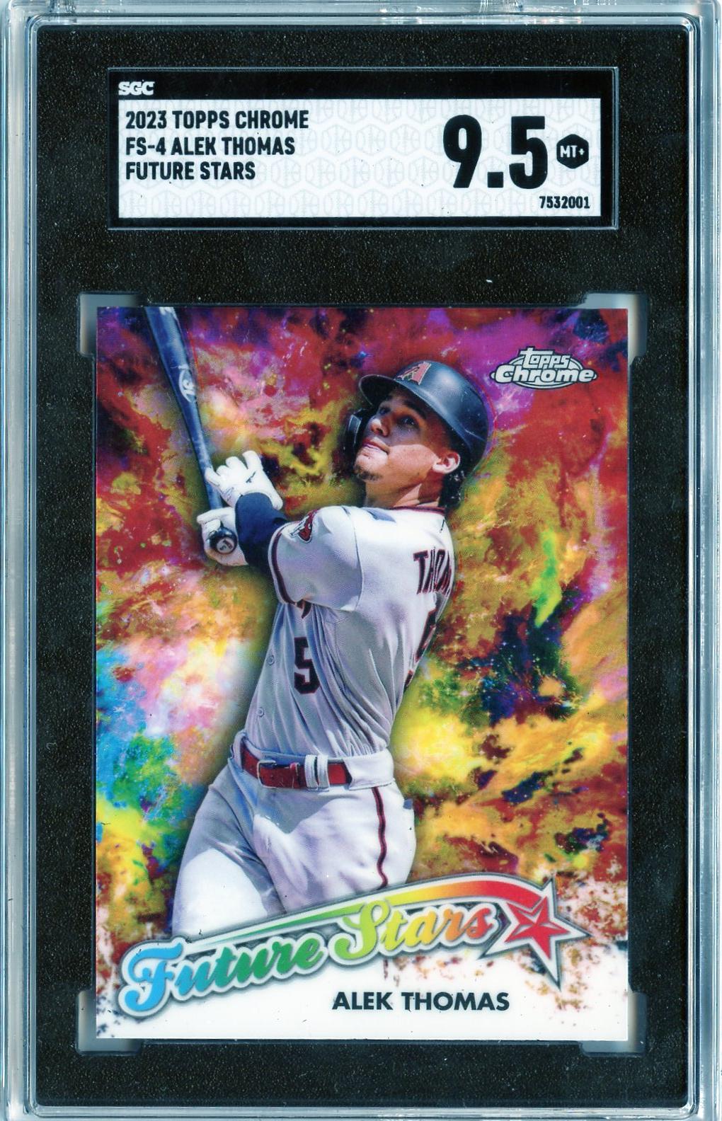 2023 Topps Chrome #FS-4 Alek Thomas Future Stars SGC 9.5