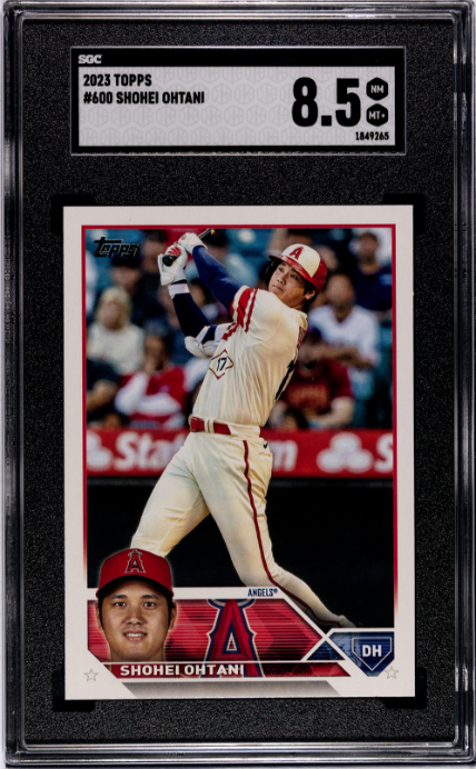 2023 Topps #600 Shohei Ohtani SGC 8.5