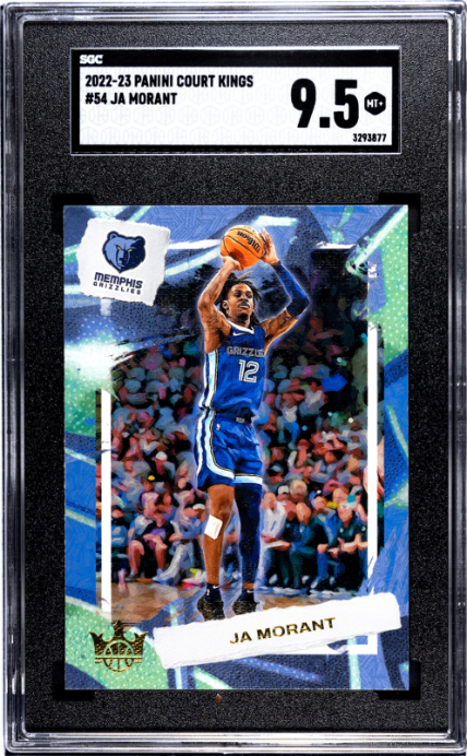 2022-23 Panini Court Kings #54 Ja Morant SGC 9.5