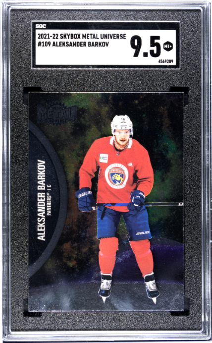 2021-22 Skybox Metal Universe #109 Aleksander Barkov SGC 9.5