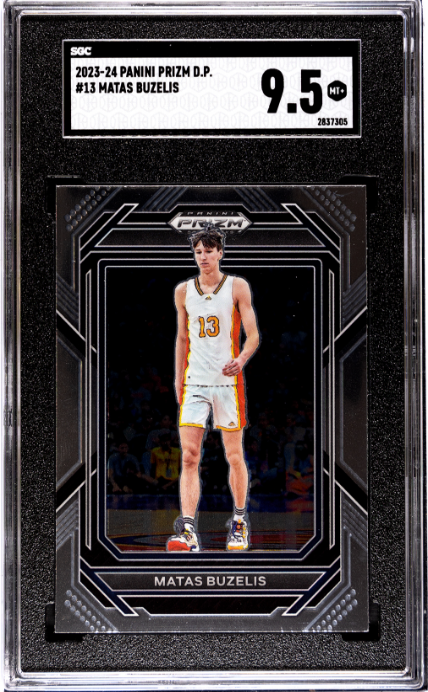 2023-24 Panini Prizm Draft Picks #13 Matas Buzelis SGC 9.5