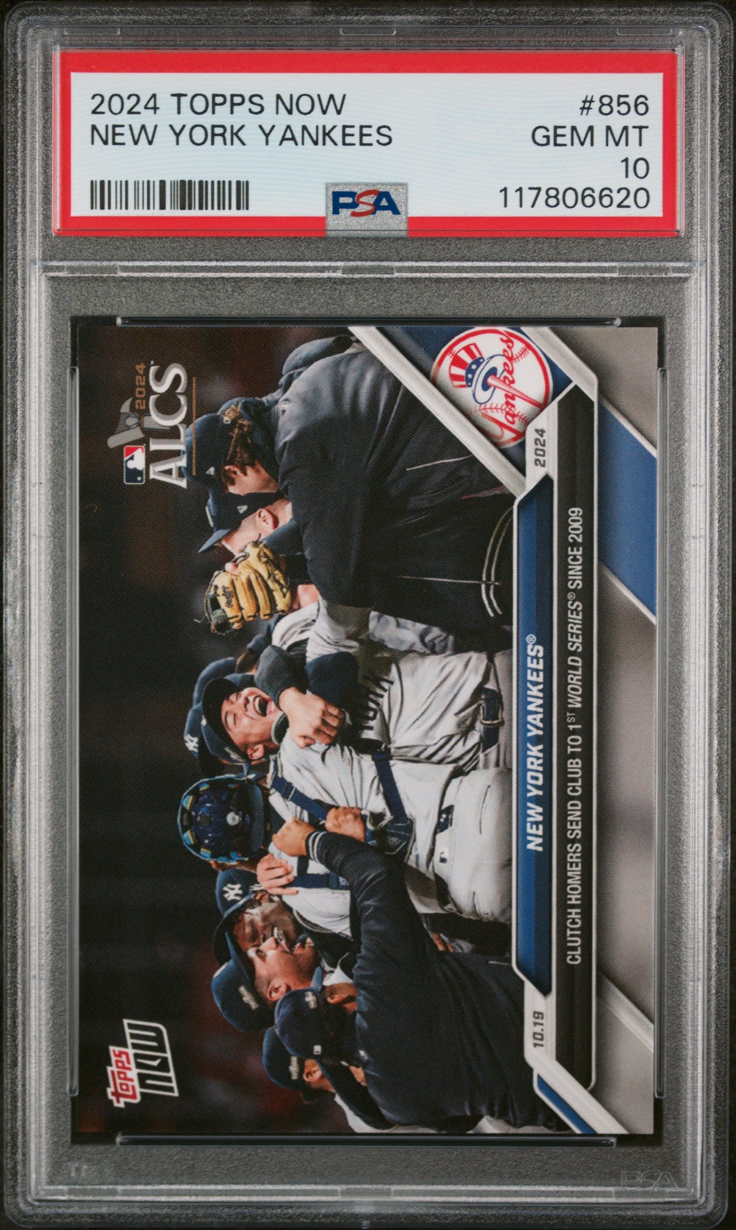 (2)2024 Topps Now #856 New York Yankees PSA 10