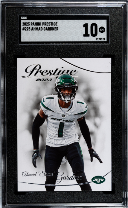 2023 Panini Prestige #225 Ahmad Gardner SGC 10