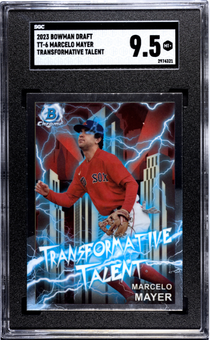 2023 Bowman Draft #TT-6 Marcelo Mayer Transformative Talent SGC 9.5