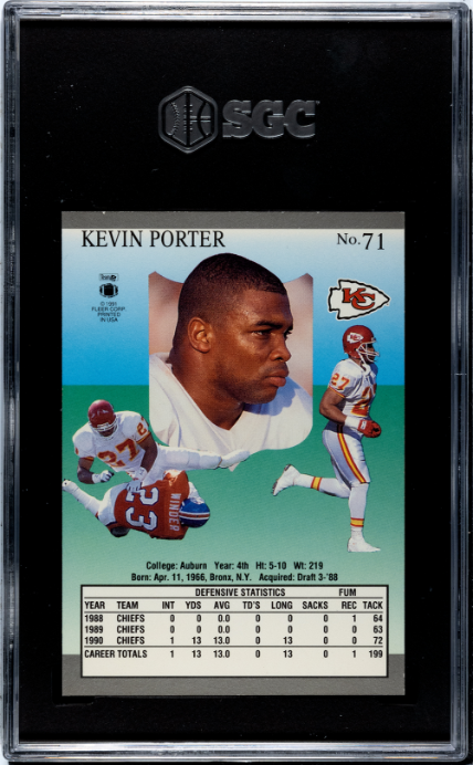 1991 Fleer Ultra #71 Kevin Porter SGC 9.5