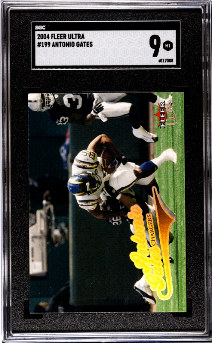 2004 Fleer Ultra #199 Antonio Gates SGC 9