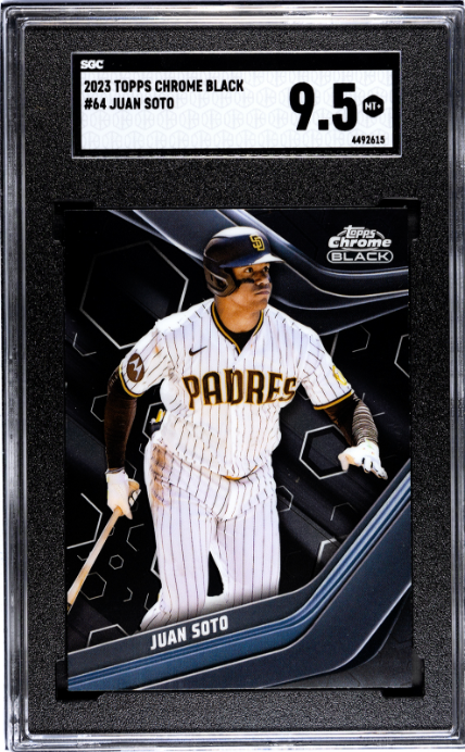 2023 Topps Chrome Black #64 Juan Soto SGC 9.5
