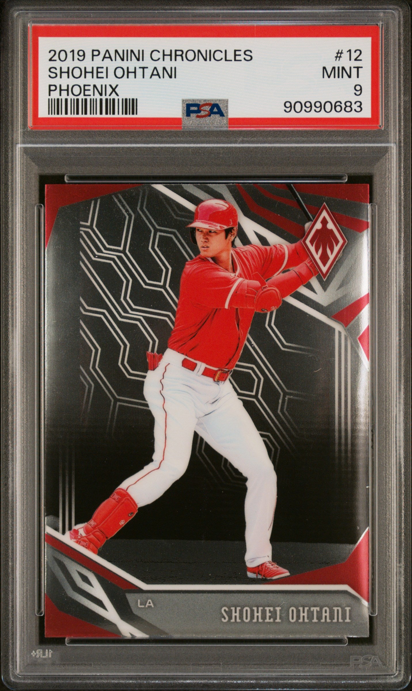 2019 Panini Chronicles Phoenix #12 Shohei Ohtani Phoenix PSA 9