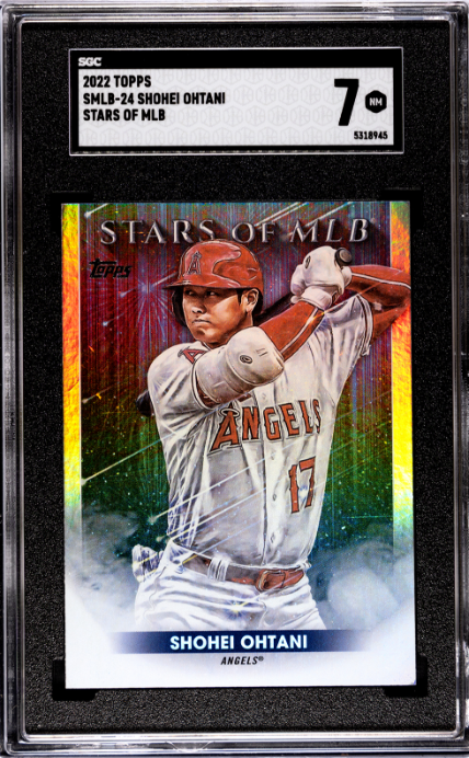 2022 Topps #SMLB-24 Shohei Ohtani Stars Of MLB SGC 7