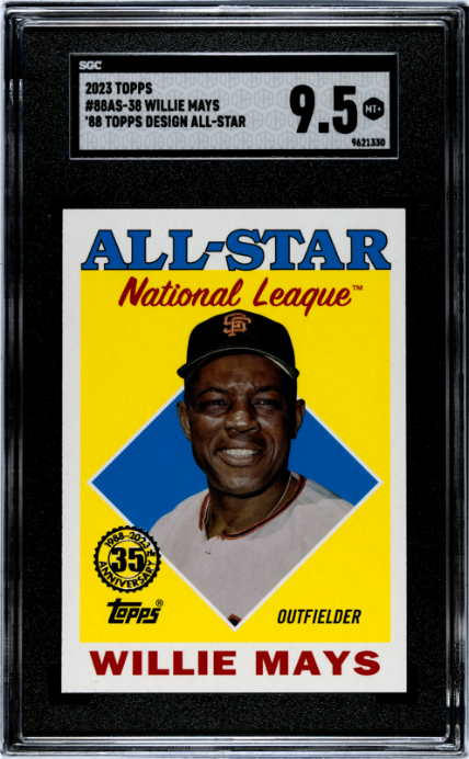 2023 Topps #88AS-38 Willie Mays '88, A/S SGC 9.5