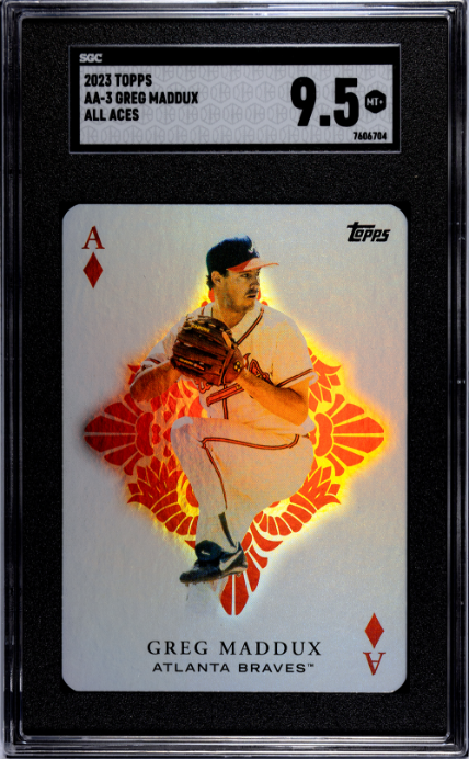 2023 Topps #AA-3 Greg Maddux All Aces SGC 9.5