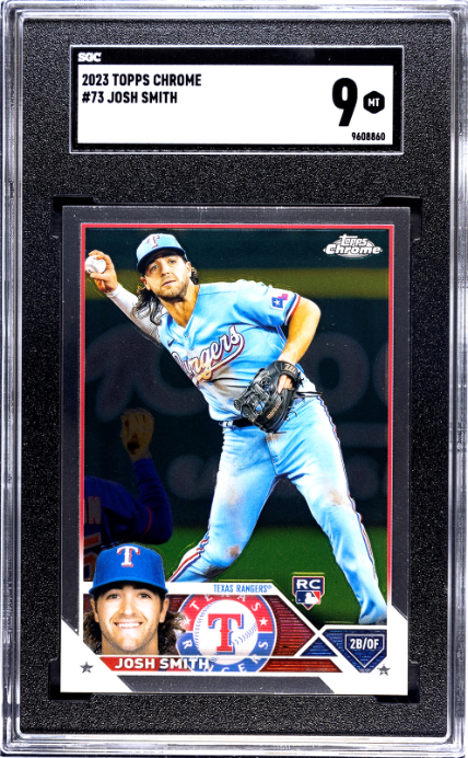 2023 Topps Chrome #73 Josh Smith RC SGC 9