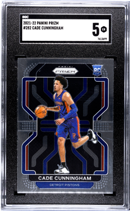 2021-22 Panini Prizm #282 Cade Cunningham RC SGC 5