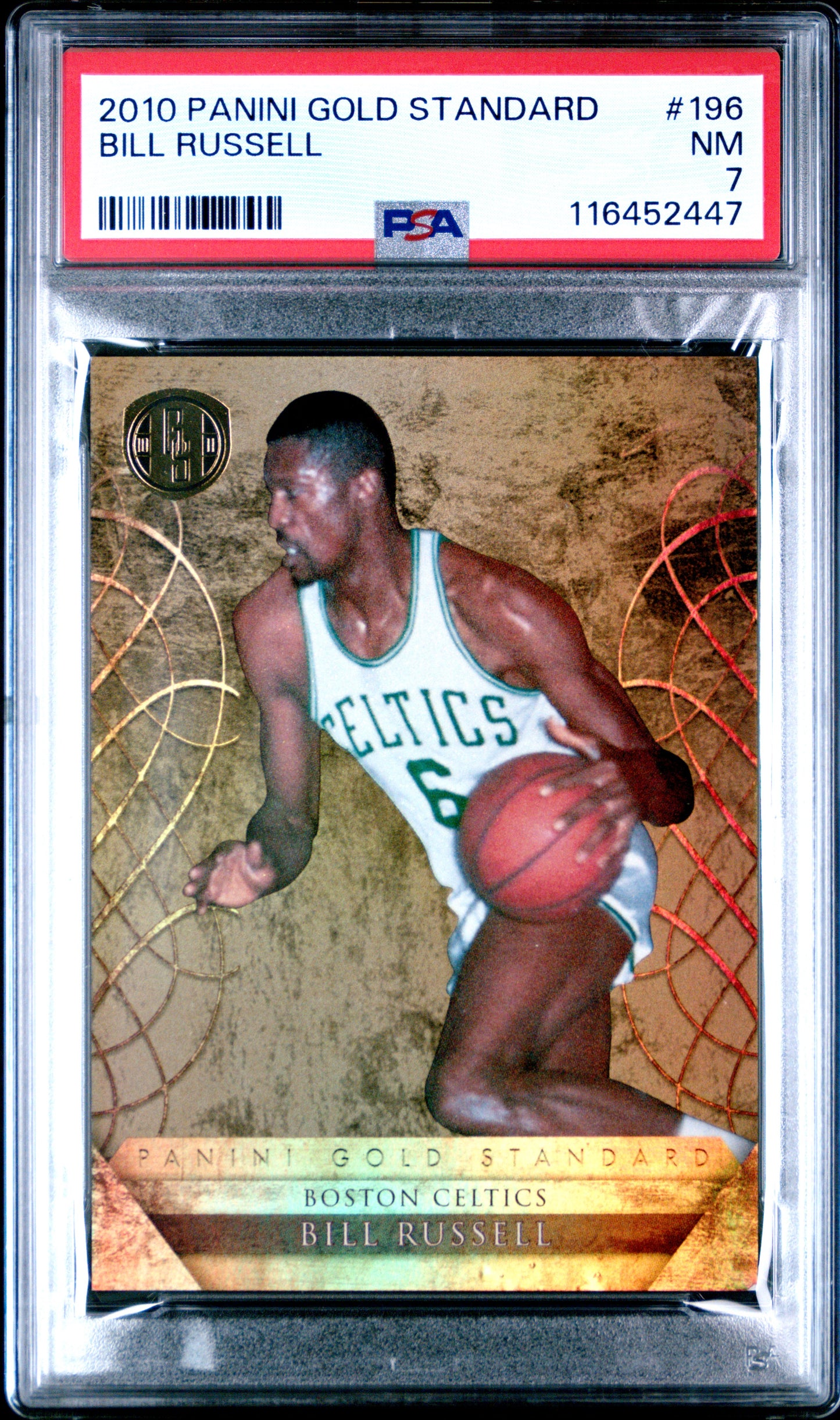 2010 Panini Gold Standard #196 Bill Russell 131/299 PSA 7