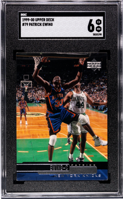 1999-00 Upper Deck #79 Patrick Ewing SGC 6
